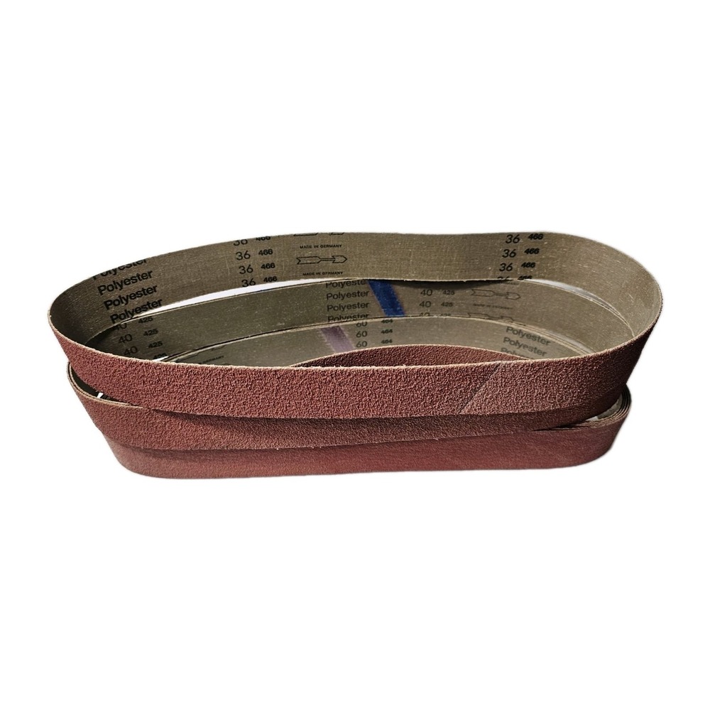 2" X 42" Flexible‎ Multipurpose Sanding Belts 8 Pack Variety 36, (2)40, (5)60